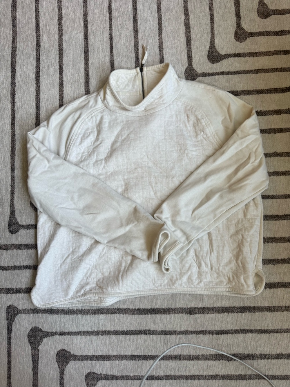 Quilted mock neck - Madewell